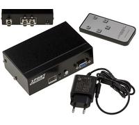 KALEA-INFORMATIQUE Switch SDI 2 entrées 1 Sortie BNC avec RS232 | Boîtier de commutation SDI 2 entrées vers 1 sortie, compatible SD-SDI, HD-SDI et 3G-SDI, avec télécommande et contrôle RS232.