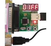 KALEA-INFORMATIQUE Testeur Externe de Carte mère par Port parallèle LPT, afficheur 4 Chiffres. Permet Le contrôler du Post