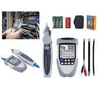 KALEA-INFORMATIQUE Testeur réseau RJ45 RJ11 LCD PoE rechargeable | Testeur réseau professionnel LCD RJ45/RJ11 avec cartographie, test PoE, mesure de tension et détection de ports actifs.