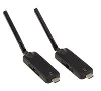 KALEA-INFORMATIQUE Transmetteur HDMI sans Fil 1080p 60Hz portée 100m | Transmetteur HDMI sans fil portée jusqu’à 100 m, compatible Full HD 1080p 60 Hz, utilisation sans configuration.