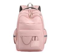 Kalec-Sac D'école Pour Filles,Sac À Dos D'école Violet Pour Filles,Sac À Livres Rose,Cadeau Pour Élèves Du Primaire,Sac À Dos De Grande Capacité,Purple