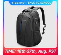 KALEC-Tigernu Sacs À Dos De Voyage 14-15.6-17 ''Sac À Dos Pour Ordinateur Portable Pour Hommes Tsa Sac À Dos Antivol Sacs À Dos En Nylon Sac Pour Cartable Sac À Dos,Fédération De Russie,T-B3105-2 Blu