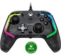 Kaleid Manette De Jeu Filaire Transparente Pour Xbox Series XS, Xbox One & Windows 10/11, Manette De Jeu Plug-And-Play Avec Joysticks Et Déclencheurs À Effet Hall, Jack Audio 3,5mm