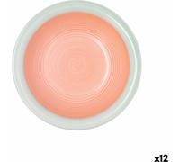 Kaleido Coral Green Ceramic Dinner Plate Ø 21,5 cm (12 pièces) - Marque : Quid- - EAN : 8414793733212