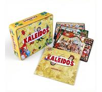 Kaleidos Games Pack Spécial Édition Intégrale : Jeu de Société de Base + Extension (20 Illustrations Uniques) - Jeu d'Observation et de Vocabulaire pour Famille et Adultes - De 2 à 12 Joueurs