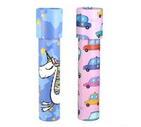 Kaleidoscope 2 Pièces, Jouets Rotatifs Légers Et Durables, Beaux Motifs Éducatifs, Fourniture Pour Enfants