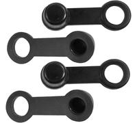 Kaleidoscope-4 Pièces Bouchon Mamelon Purge Frein, Bouchon Raccord Anti-Poussière Purgeur De Frein Bouchons À Vis, Couvercle De Mamelon Purge Frein Moto, Remplacement Accessoires Cache-Pouss[Q2589]