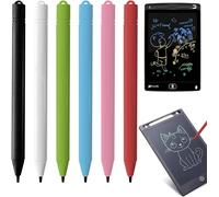 Kaleidoscope-6pcs Lcd Writing Board Pen Replacement Pen Lcd Drawing Board Pen Writing Board Pens Writing Board Pens For Lcd Writing Board[Q32]