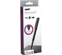 Kaleidoscope-Al-Star Emr Black (Pc/El Tip) - Stylus For Many Android Devices - With Ergonomic Grip - Prec Writing & Drawing On Digital Media - With Function Button[Q171]