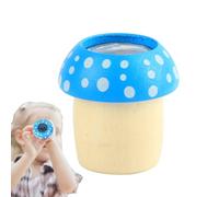 Kaléidoscope champignon pour - Jouet éducatif portable, télescope d'observation scientifique, aide à l'apprentissage du développement | Couleur forme Cognition activité créative tige Explorati