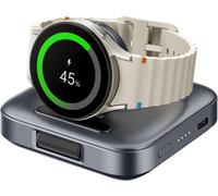 Kaleidoscope-Chargeur Portable Pour Samsung Galaxy Watch 7/Ultra/Fe/6/6 Classic/5/5 Pro/4/4 Classic/3/Active 2/Active, Charge Rapide Pour Samsung Watch, 1800mah Chargeur Sans Fil Pour Voyage[Q1208]