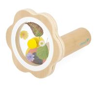 Janod – Jouet Kaléidoscope de fleurs Happy Garden en bois – Dès 3 ans