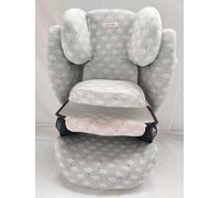 Kaleidoscope-Housse Compatible Avec Siège Auto Cybex Solution M, Solution Fix (Gris)[Q3424]