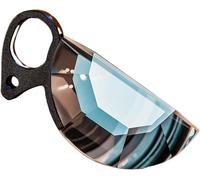 Kaleidoscope Lens Semi-Circle Special Effects Camera Glass Filter Portable Optical Glass Prism for Photography