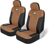 Kaleidoscope-Meshflex Lot De 2 Housses De Siège Auto Pour Voitures, Camions Et Suv - Beige - Housses De Siège Avant - Protections De Siège De Camion Avec Dos En Maille Confortable - Housses [Q2374]