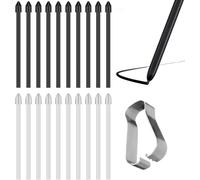 Kaleidoscope-Pack Of 20 S Pen Tips Replacement For Samsung Galaxy Tab S9/ S9 Fe/ S9 Fe+S8/Tab S8+ Plus/Tab S8 Ultra, With Tweezer Tool, Compatible With Samsung Galaxy Tab S8 (White Black)[Q360]