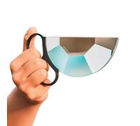 Kaléidoscope portatif en demi-cercle pour effets spéciaux appareil photo en verre SLR prisme filtre optique M5Q1