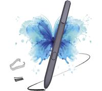 Kaleidoscope-Remarkable 1/2"" Tablet Marker Pen Replacement Silver Stylus Pen Eraser Function For Noteworthy1 Only, No Charging/Setup Required, Enhances Your Digital Experience[Q188]