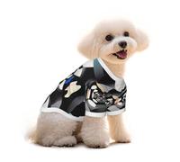 Kaléidoscope T-shirt de couloir pour chien, gilet pour animal de compagnie et débardeur élastique, pour chiens et chats, pull mignon, respirant, doux, L