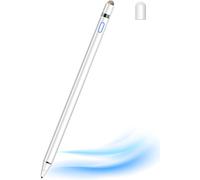 Kaleidoscope-Tablet Stylus Pen For All Touch Screens, 1.45mm Fine Point For Smartphone, Compatible With Ipad/Tablet/Iphone/Samsung/Lenovo/Android/Ios With Two Caps (White)[Q425]