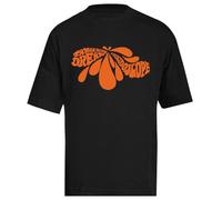 Kaleidoscope Tangerine Dream T-Shirt Surdimensionné Baggy Unisexe Black Tee