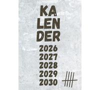 Kalender 2026, 2027, 2028, 2029, 2030 5 Jahre Langzeitkalender: Wochenkalender und Terminplaner über fünf Jahre Erinnerungen, ca.18 x25 cm I 340 Seiten Bauherren Hausbau