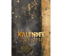 Kalender 2026, 2027, 2028, 2029, 2030 5 Jahre Langzeitkalender: Wochenkalender und Terminplaner über fünf Jahre Erinnerungen, ca.18 x25 cm I 340 Seiten Scrapbooking Style