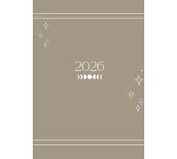 Kalender 2026 Vollmond, Feiertage, Bucket-List: perfekt organisiert im Jahr 2026 im A5 Format