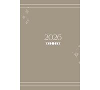 Kalender 2026 Vollmond, Feiertage, Bucket-List: perfekt organisiert im Jahr 2026 im A5 Format