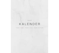 Kalender 2026 - Your Time, Your Life, Your Future - Grau: Eleganter Wochenplaner A5 mit Ferienübersicht & Notizseiten | Minimalistischer Terminplaner 2026 für Beruf, Schule & Alltag