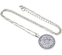 Kales-Collier 7 Archanges Talisman Amulette Protection Occulte Puissant Porte-Bonheur Sceau Des Archanges Couleur Argent Rayon De Lumière Boîte Cadeau Ésotérisme Énergie Positive Bijoux Religieux