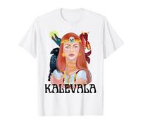 KALEVALA - Mythologie finlandaise Aventure héroïne T-Shirt Graphique avec Valeur