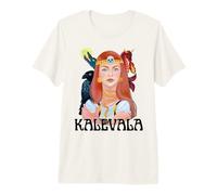 KALEVALA - Mythologie finlandaise Aventure héroïne T-Shirt Haut de Gamme