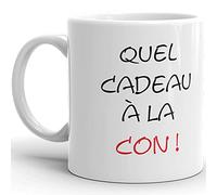 Kalféa Mug Humour cadeau à la con j'vais le revendre tasse céramique Qualité Idée Cadeau Originale drôle Anniversaire Noël Fête amis collegue homme femme famille frere soeur 325ml