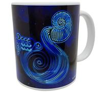 Kalféa Mug Tasse Verseau Signe du Zodiaque Astrologique Moderne avec descriptif (Verseau)
