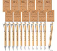 KALHJ-12 Set De Cadeaux De Remerciement Pour Collègues Stylo À Bille De Danke Für Alles Blocs Notes Ligné Petits Cadeaux D'Adieu Pour Collègues De Travail Employés Équipe