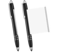 Kalhj-2 Pièces Stylo À Bille Rétractable Avec Antisèche Pour Tricher Stylo À Bille Avec Recharges Bleues Pour Écriture Cadeau