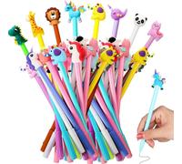 Kalhj-20 Pcs Stylo Kawaii Scolaire,Tylos À Bille À Encre Gel,Gamins Enfants Fête Cadeaux Merci Et Remplissage De Sac De Fête Pour Noël Anniversaire Pour Garçons Filles