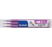 Kalhj-Chaleur/Friction De La Ligne De Milieu Frixion Effaçable Recharge Bille Roulante Pointe De 0.7mm-Mauve