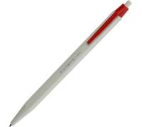 Kalhj-D¿Ache 0825.070 825 Eco Stylo À Bille En Résine Et Acier Inoxydable Rouge/Blanc 12 Cm Multicolore