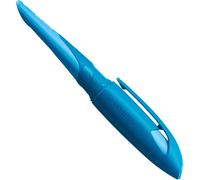 Kalhj-Easybirdy Stylo Plume Ergonomique 3d Wildfile Édition Spéciale Pointe A Gaucher Cartouche Incluse Bleu