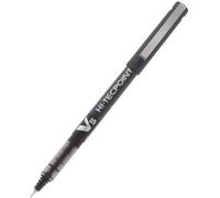 Kalhj--Hi-Tecpoint V5-Liquid Ink Roller Pen-Black Fine Point (Box Of 12 Units)