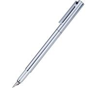 Kalhj-Hongdian 516 Stylo-Plume En Acier Inoxydable À Pointe Fine,Design Classique Avec Convertisseur Et Pochette Pour Stylo