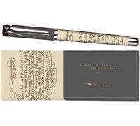 Kalhj-Libri_X Stylo Roller Jane AustenStylo À Encre Avec Mine InterchangeableLivré Dans Une Boîte Cadeau William Shakespeare Anthracite