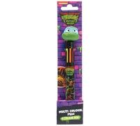 Kalhj-Ninja Turtles Stylo Multicolore Tmnt,Stylo Avec 8 Couleurs Différentes,Official Merch