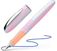 Kalhj-Ray 168211 Stylo Plume (Pour Droitier,Cartouche D'encre Standard Bleu Roi Incluse) Flora