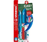Kalhj-Stylo Plume Enfant Easybirdy 3d Wildlife-Blisterx1 Stylo Plume Droitier+1 Clé De Réglage-Bleu