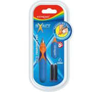 Kalhj-Stylo Plume,Mini Plume,2 Cartouches Bleues,Sous Blister,Mélange De Couleurs,Pour Débutant