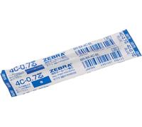 KALHJ-Zebra Recharge 4C-0.7 0.7Mm (Encre Bleue)