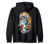 Kali Déesse de la Destruction Darkness Death Rebirth Sweat à Capuche